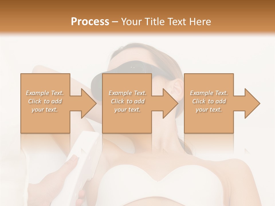 Facial Beautiful Two PowerPoint Template