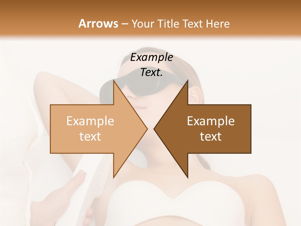 Facial Beautiful Two PowerPoint Template