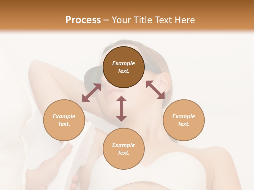 Facial Beautiful Two PowerPoint Template