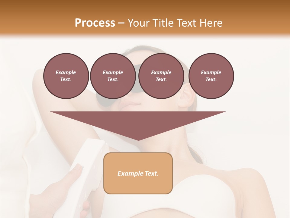 Facial Beautiful Two PowerPoint Template