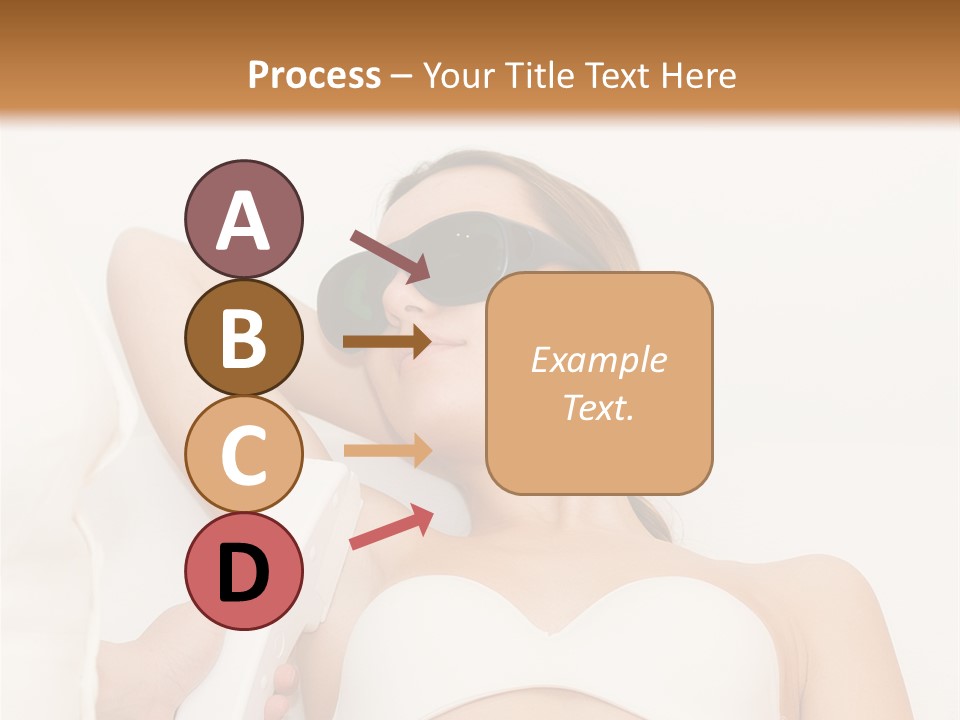 Facial Beautiful Two PowerPoint Template