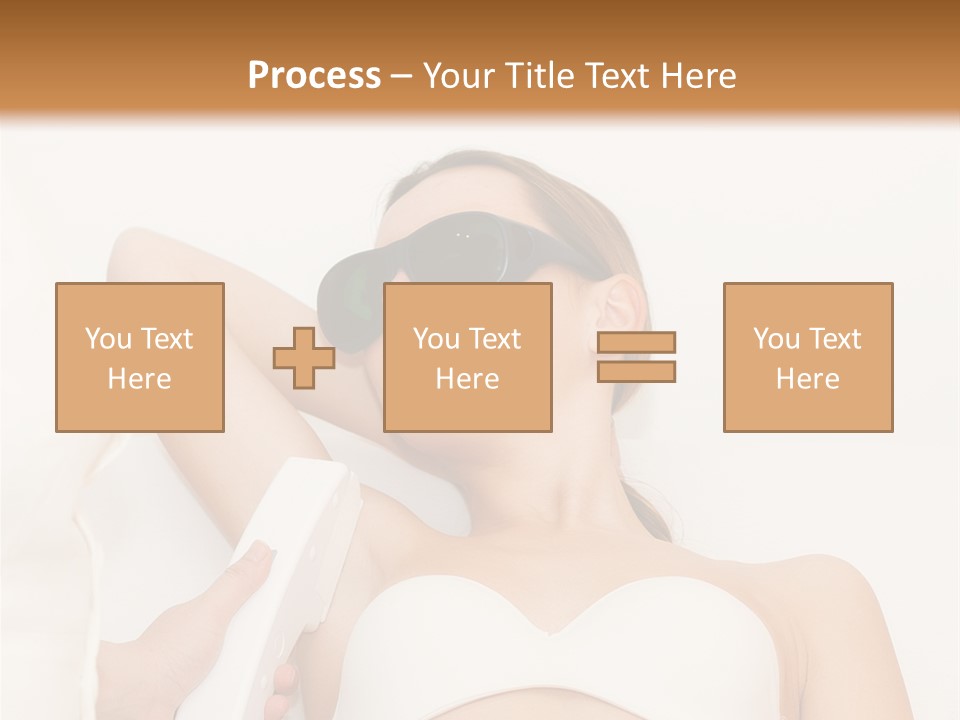 Facial Beautiful Two PowerPoint Template