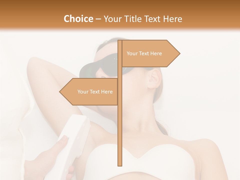 Facial Beautiful Two PowerPoint Template