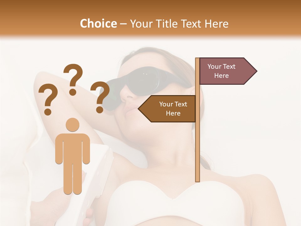 Facial Beautiful Two PowerPoint Template