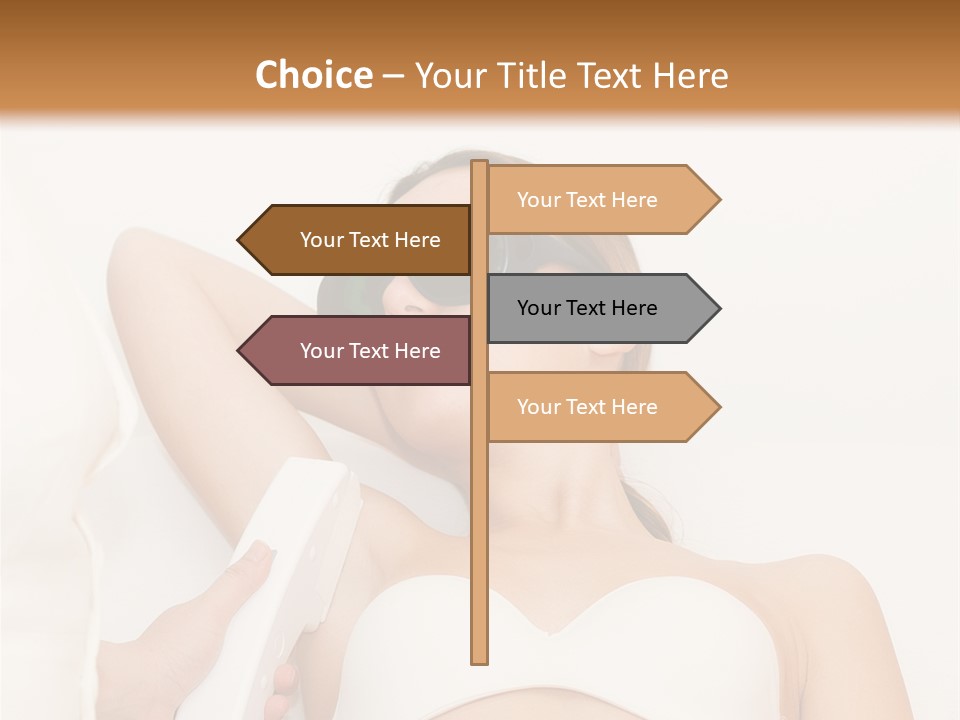 Facial Beautiful Two PowerPoint Template