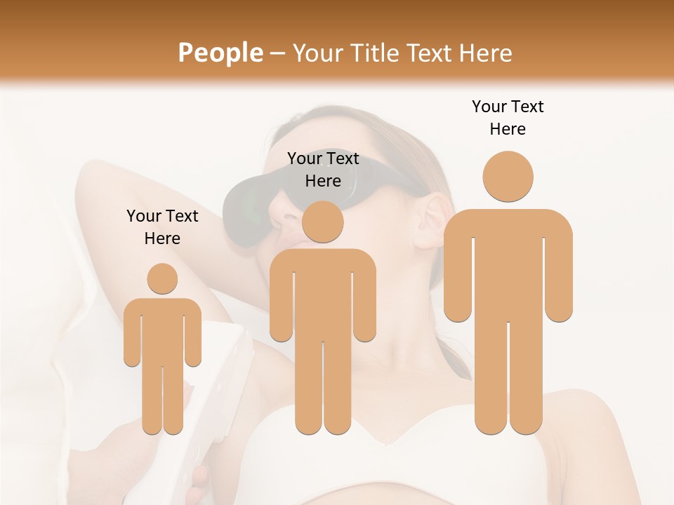 Facial Beautiful Two PowerPoint Template