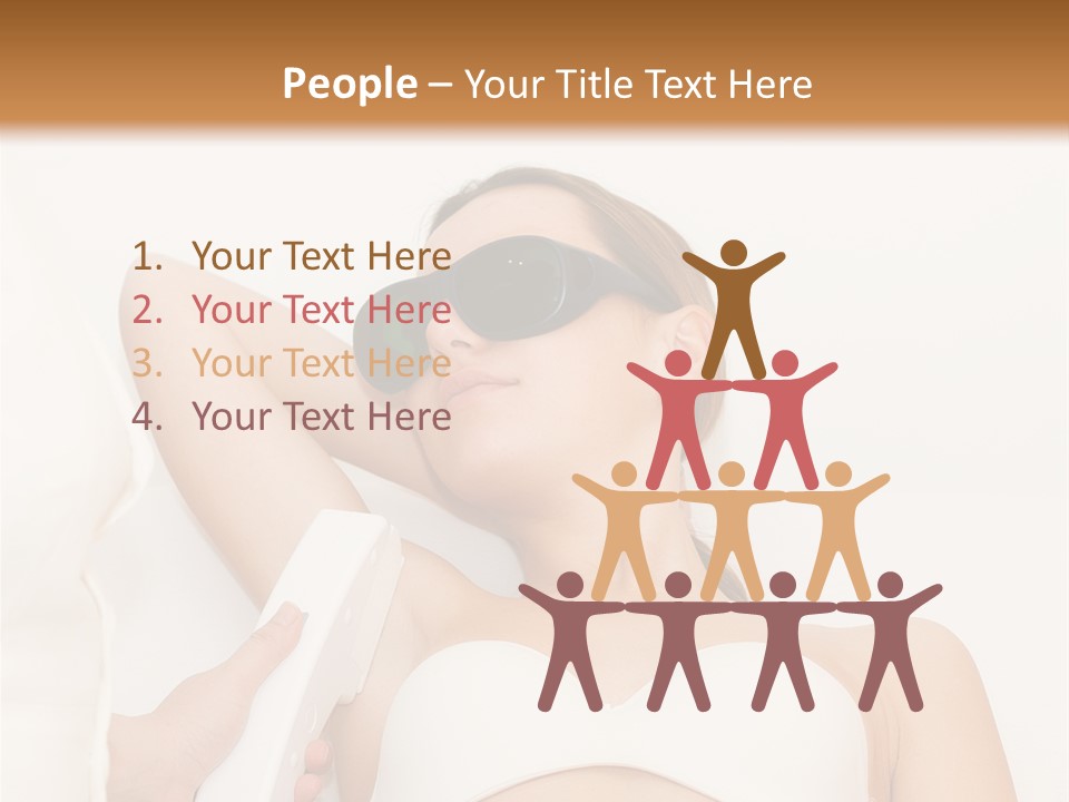 Facial Beautiful Two PowerPoint Template