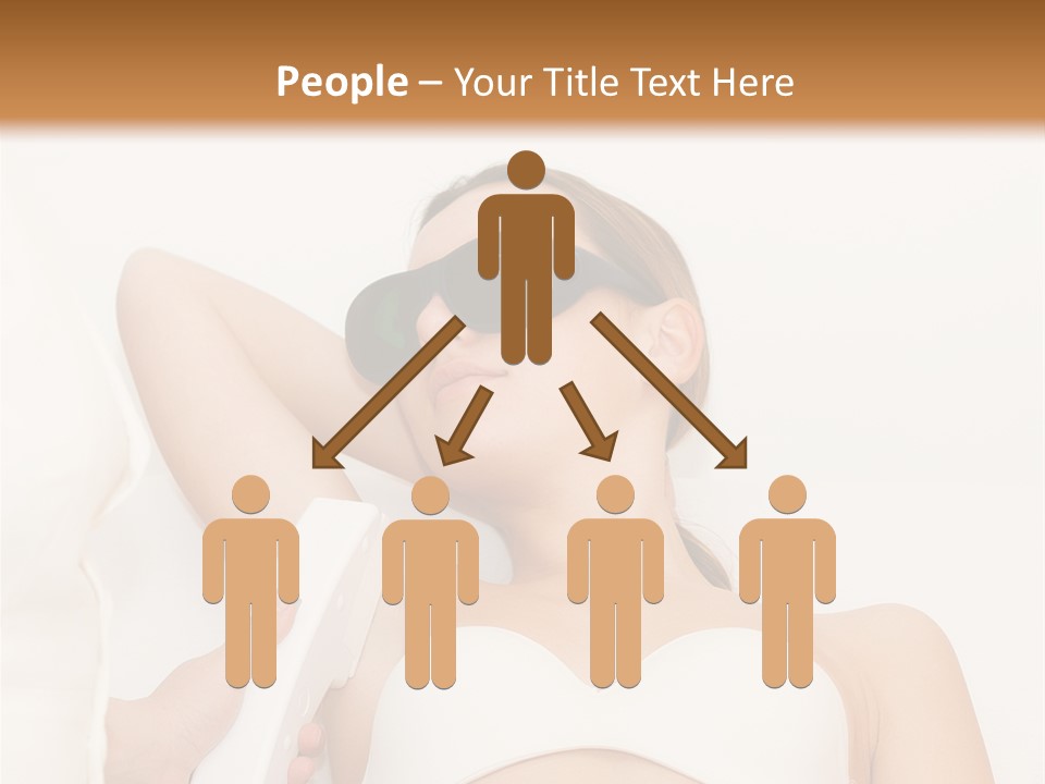 Facial Beautiful Two PowerPoint Template