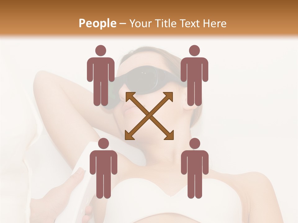 Facial Beautiful Two PowerPoint Template