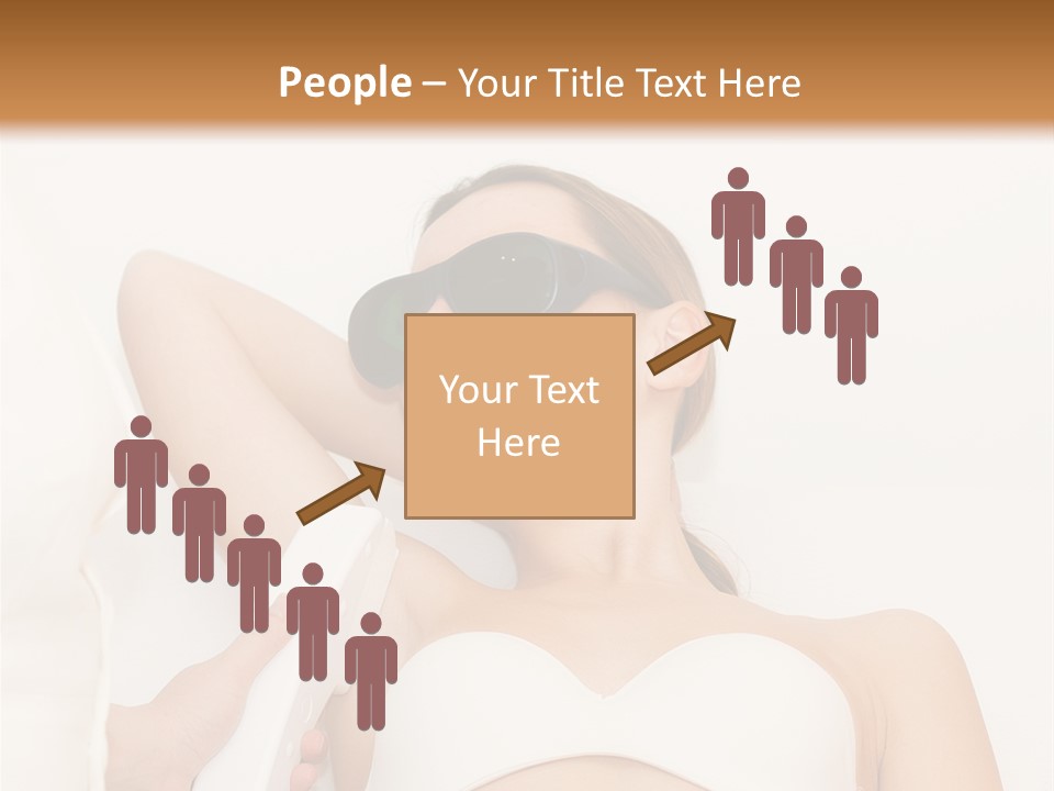 Facial Beautiful Two PowerPoint Template