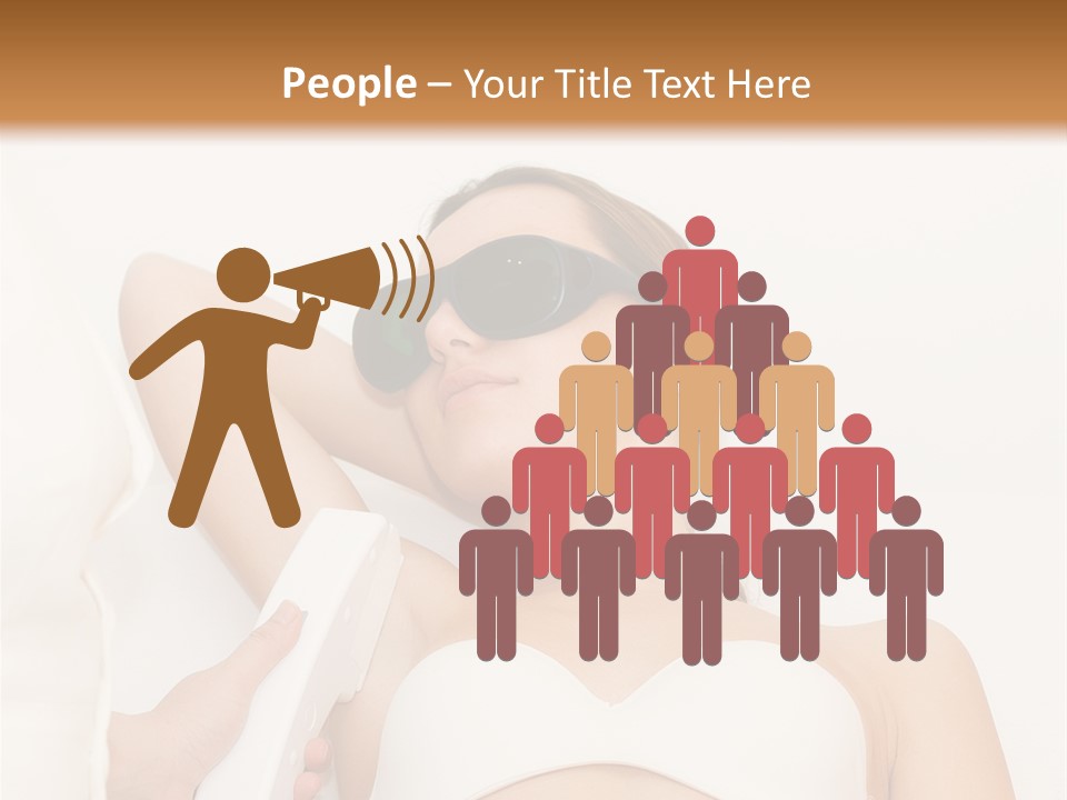 Facial Beautiful Two PowerPoint Template