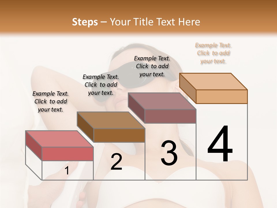 Facial Beautiful Two PowerPoint Template