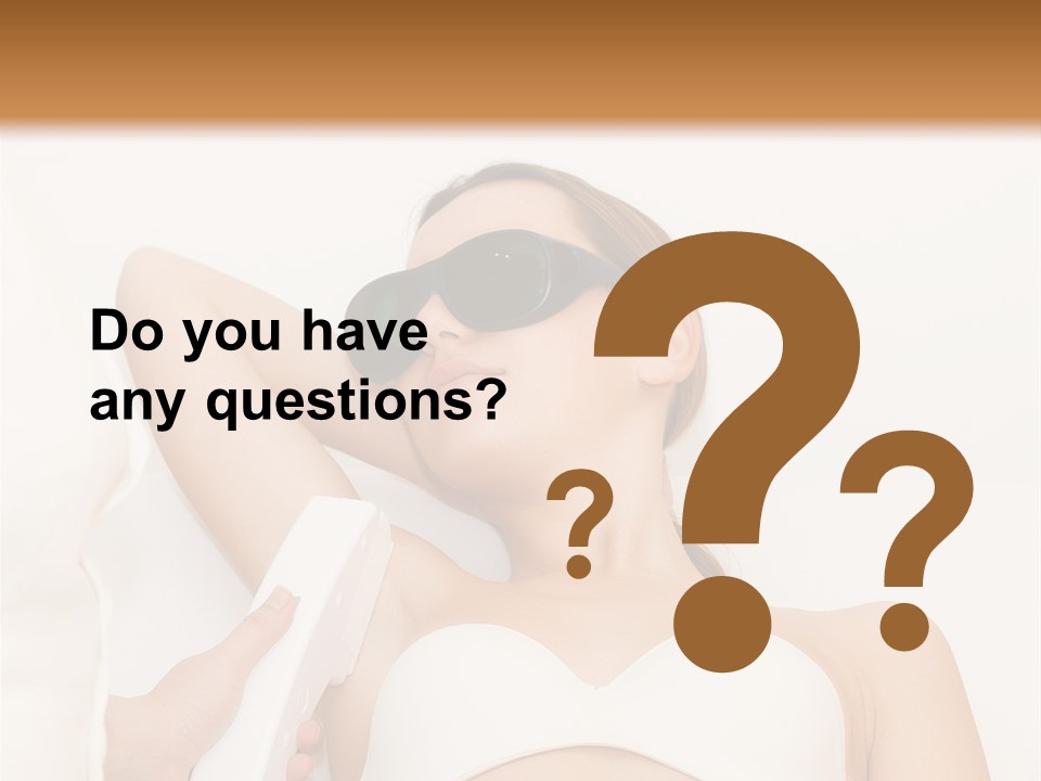 Facial Beautiful Two PowerPoint Template