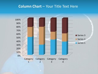 Talk Board Portrait PowerPoint Template