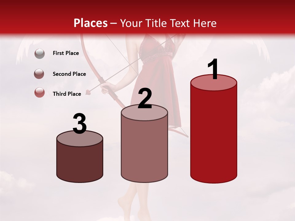 Arrow Eros Romantic PowerPoint Template