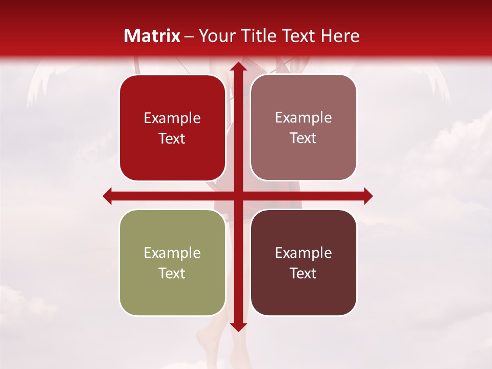 Arrow Eros Romantic PowerPoint Template