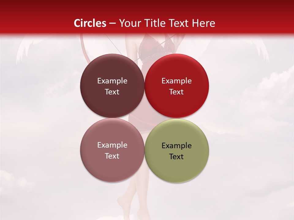 Arrow Eros Romantic PowerPoint Template