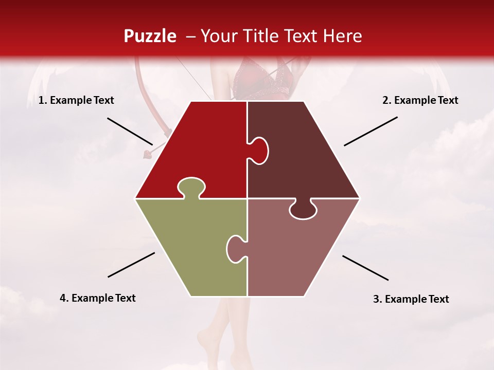 Arrow Eros Romantic PowerPoint Template