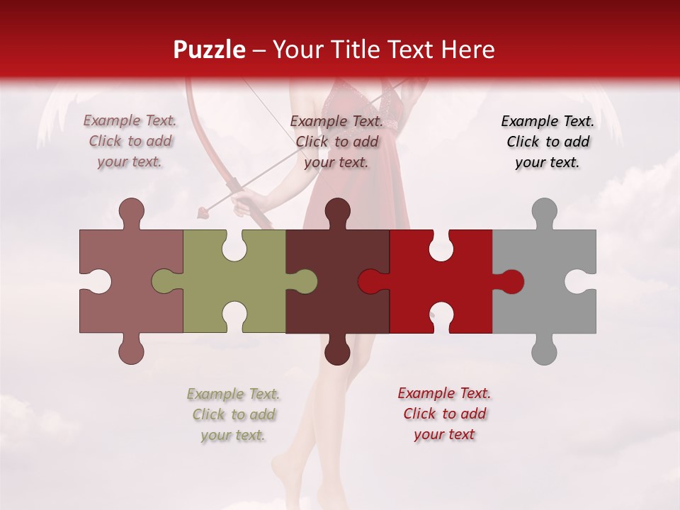 Arrow Eros Romantic PowerPoint Template