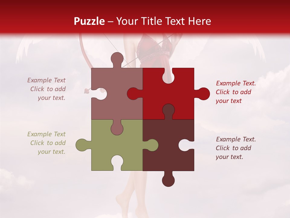 Arrow Eros Romantic PowerPoint Template