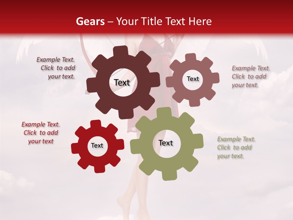 Arrow Eros Romantic PowerPoint Template