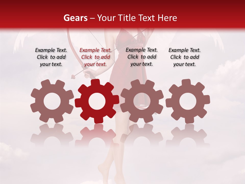 Arrow Eros Romantic PowerPoint Template