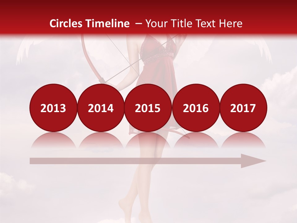 Arrow Eros Romantic PowerPoint Template