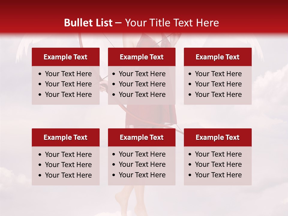 Arrow Eros Romantic PowerPoint Template