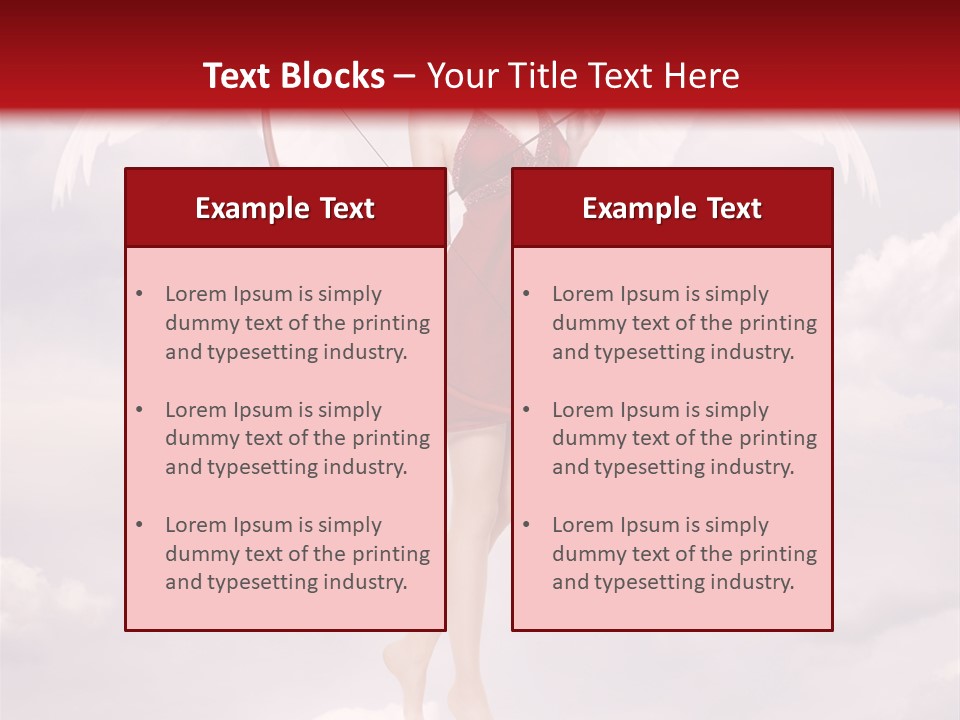 Arrow Eros Romantic PowerPoint Template