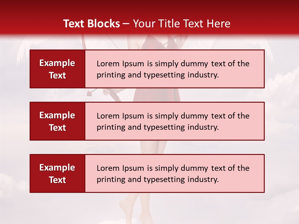 Arrow Eros Romantic PowerPoint Template