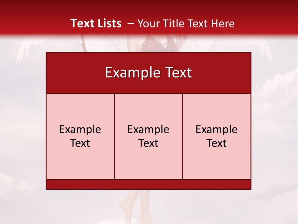 Arrow Eros Romantic PowerPoint Template