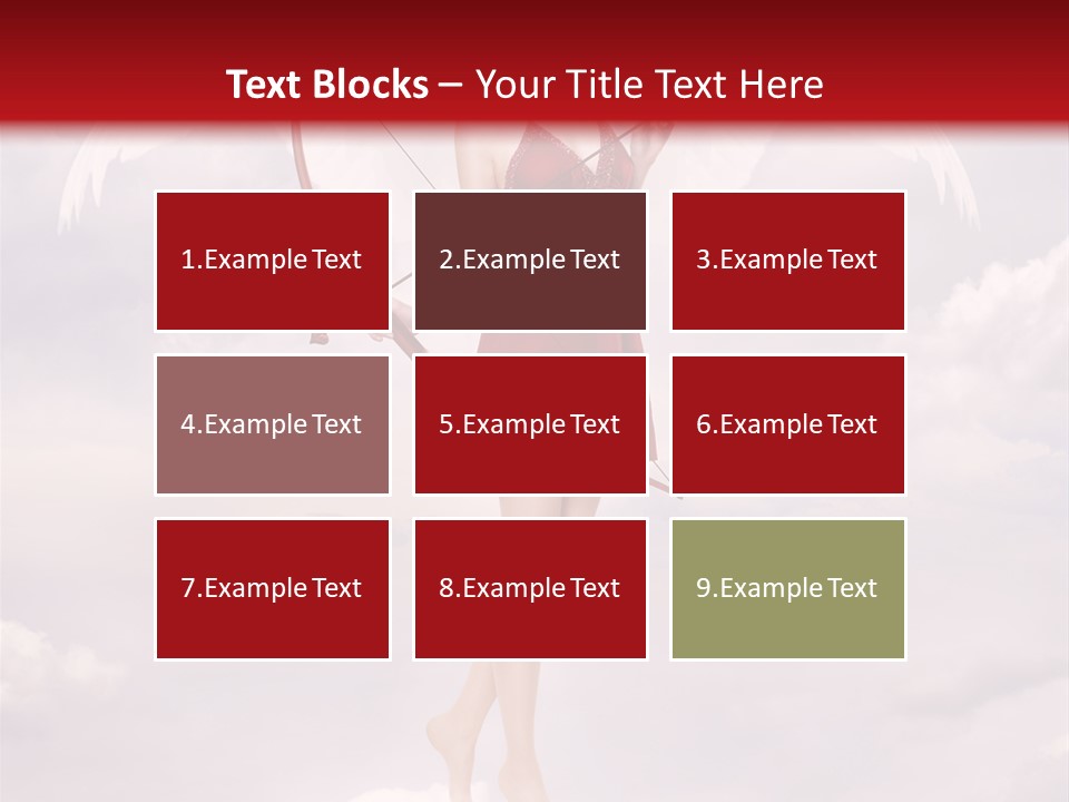 Arrow Eros Romantic PowerPoint Template