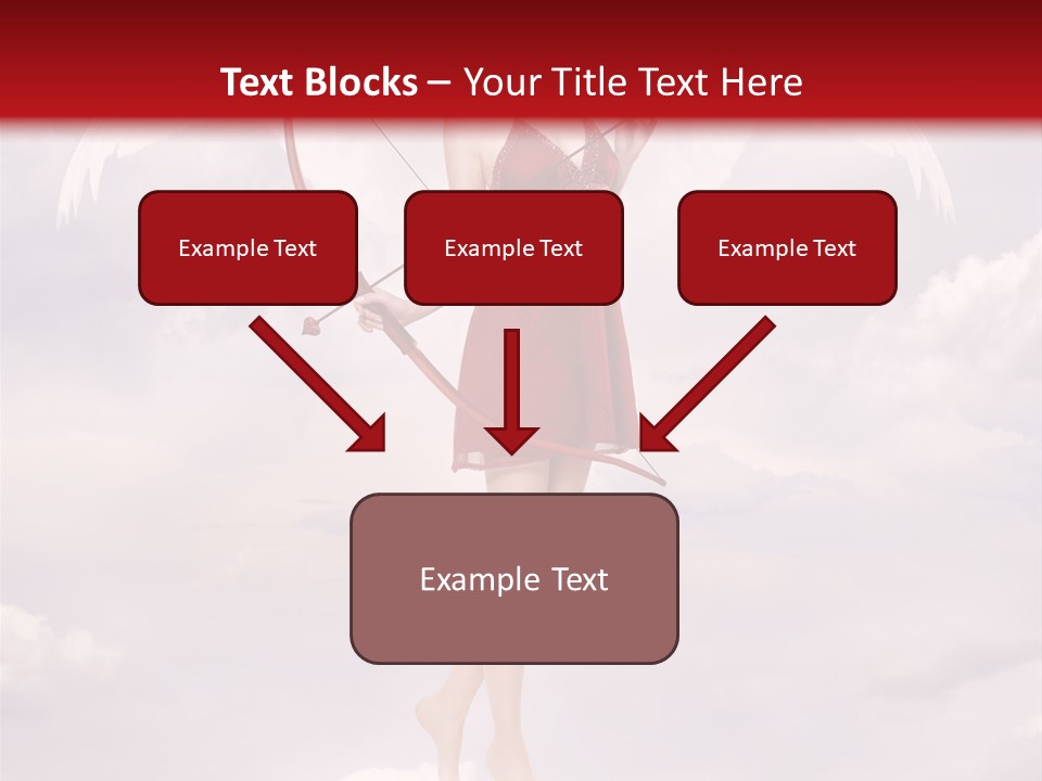 Arrow Eros Romantic PowerPoint Template