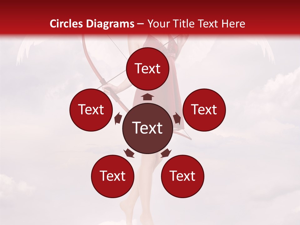 Arrow Eros Romantic PowerPoint Template