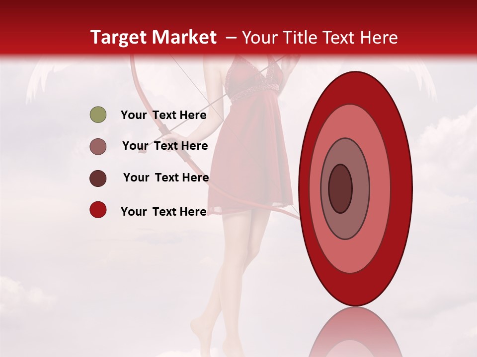 Arrow Eros Romantic PowerPoint Template