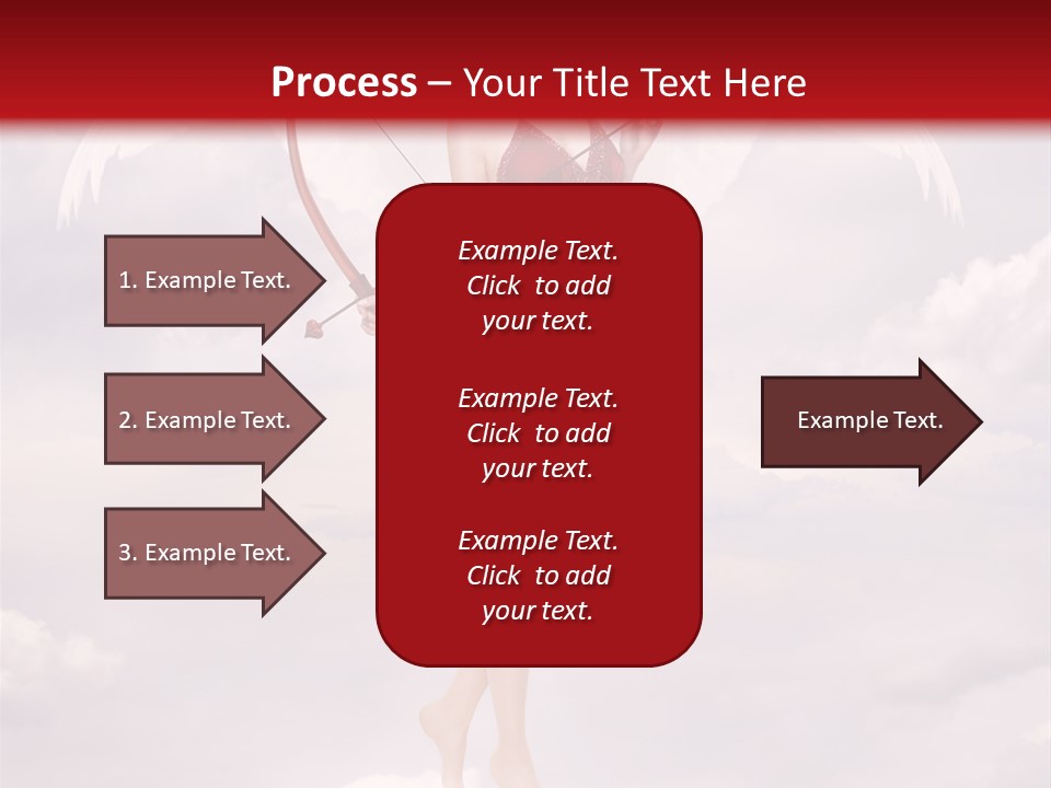 Arrow Eros Romantic PowerPoint Template