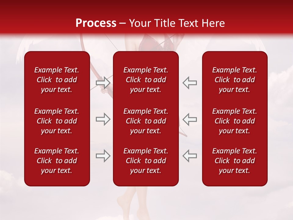 Arrow Eros Romantic PowerPoint Template