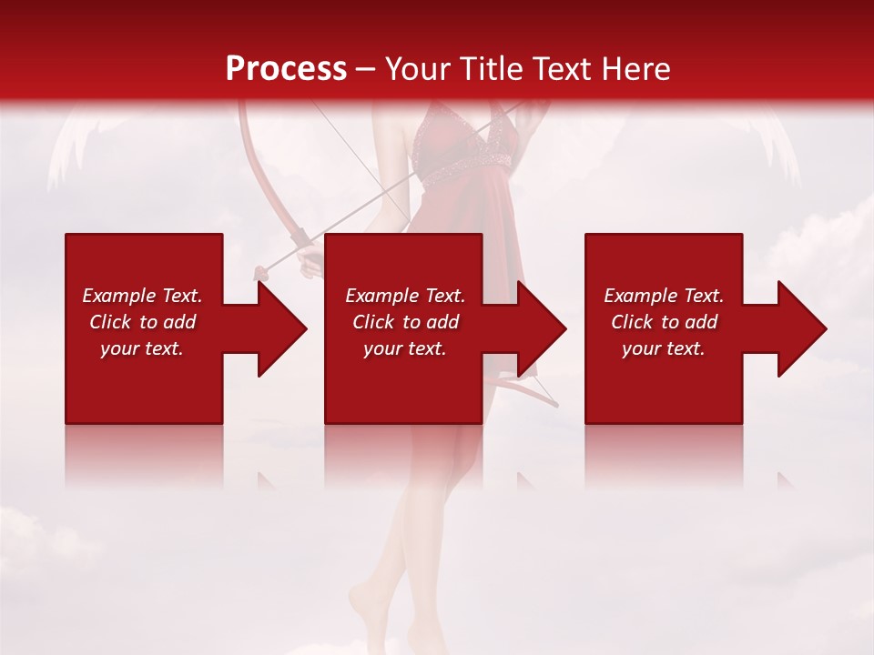 Arrow Eros Romantic PowerPoint Template