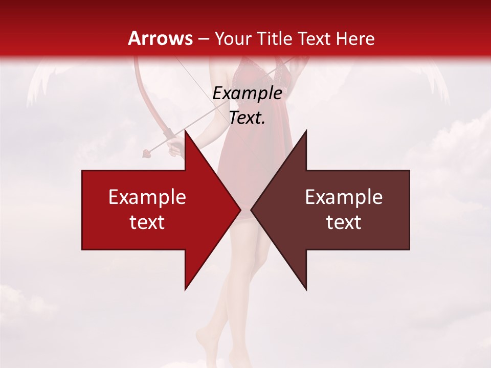 Arrow Eros Romantic PowerPoint Template