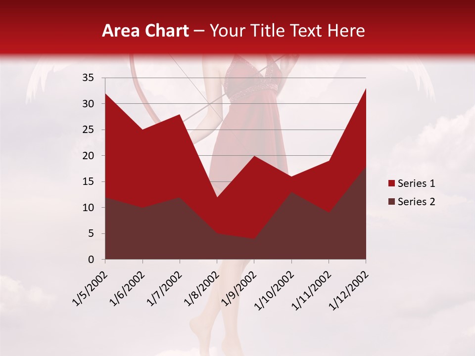 Arrow Eros Romantic PowerPoint Template