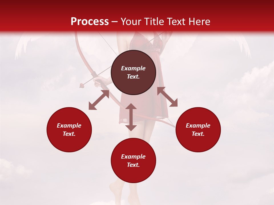 Arrow Eros Romantic PowerPoint Template