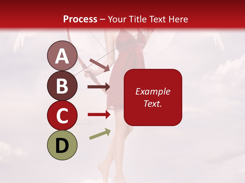 Arrow Eros Romantic PowerPoint Template