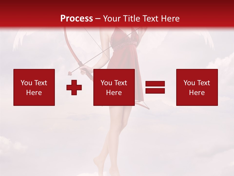 Arrow Eros Romantic PowerPoint Template