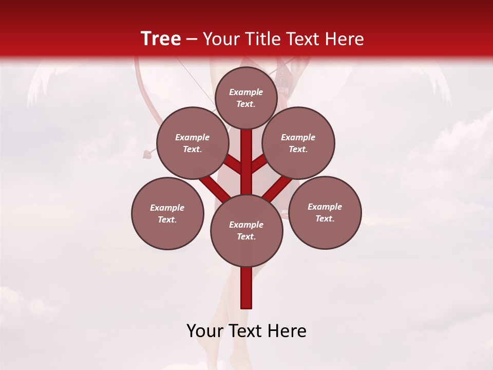 Arrow Eros Romantic PowerPoint Template