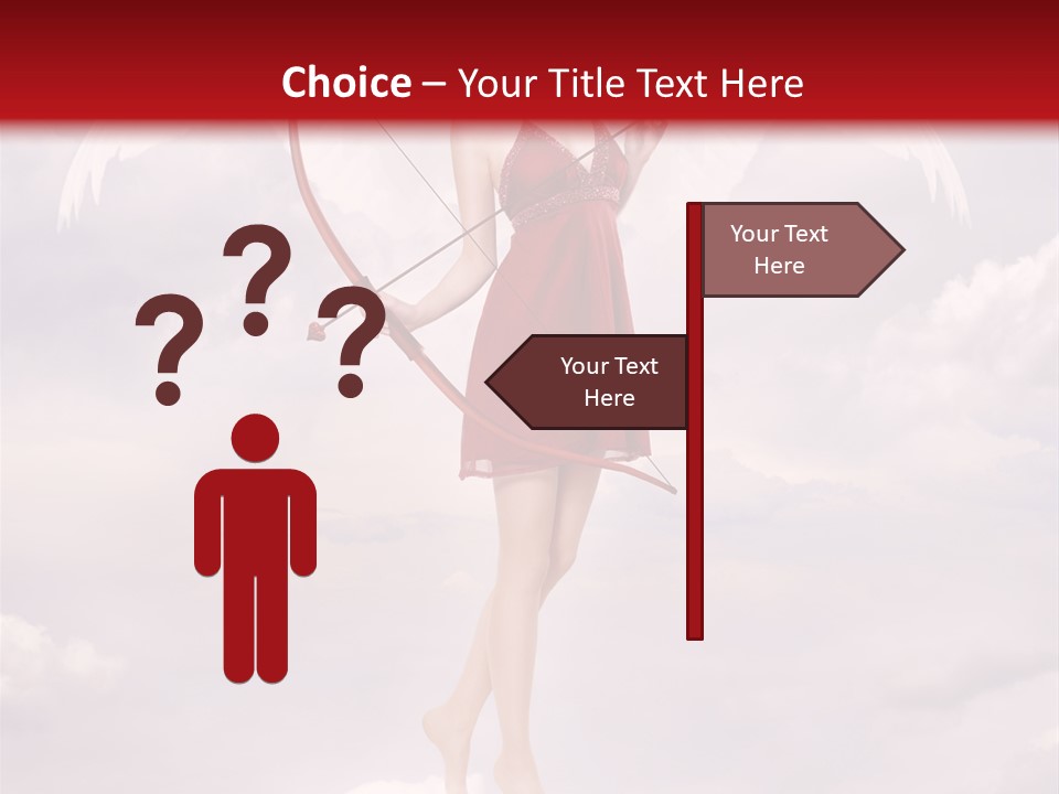 Arrow Eros Romantic PowerPoint Template