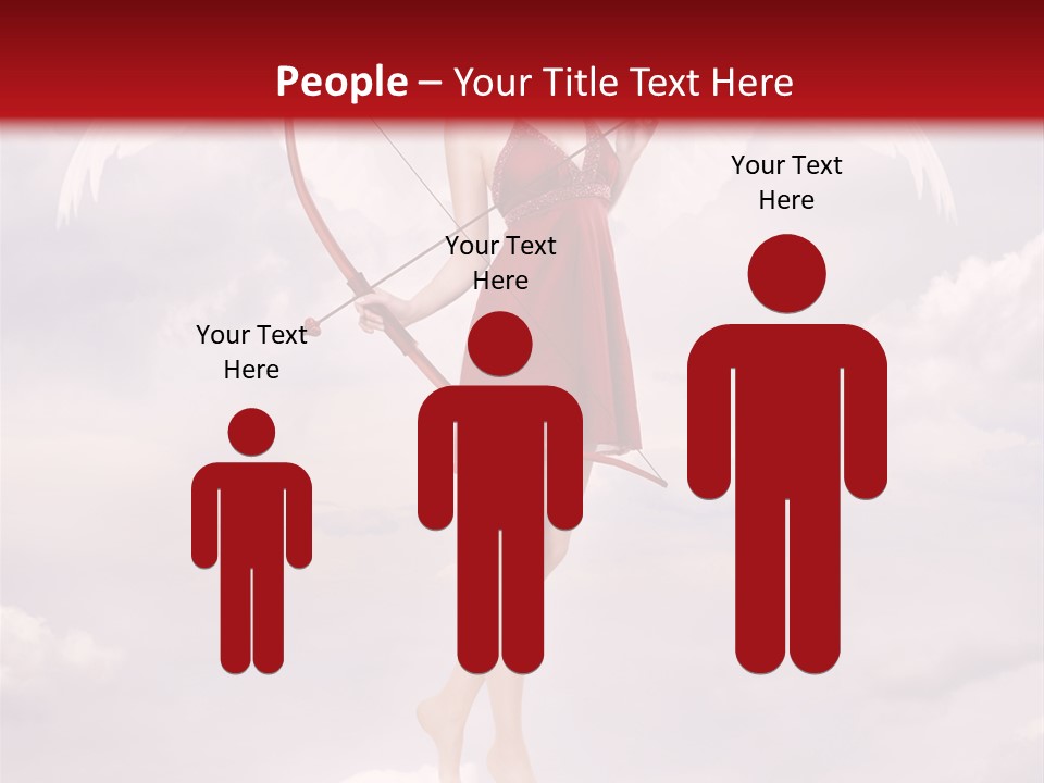 Arrow Eros Romantic PowerPoint Template