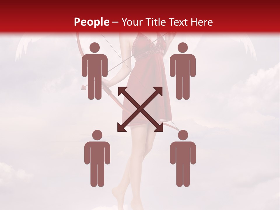 Arrow Eros Romantic PowerPoint Template