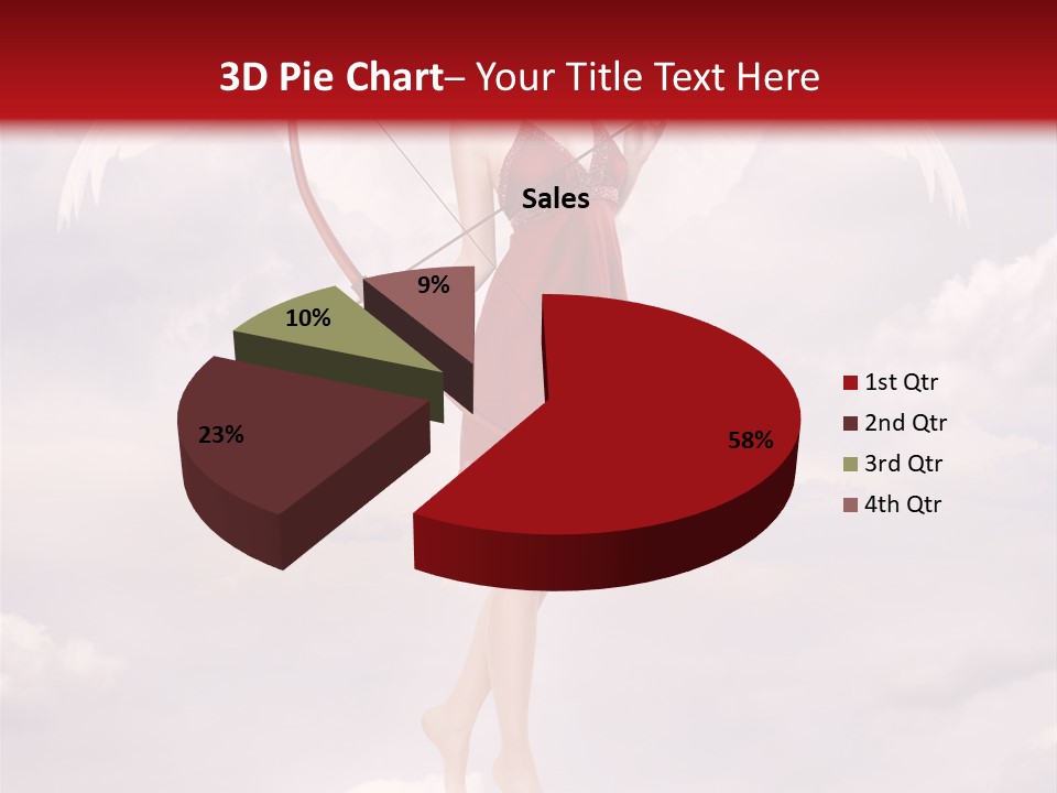 Arrow Eros Romantic PowerPoint Template