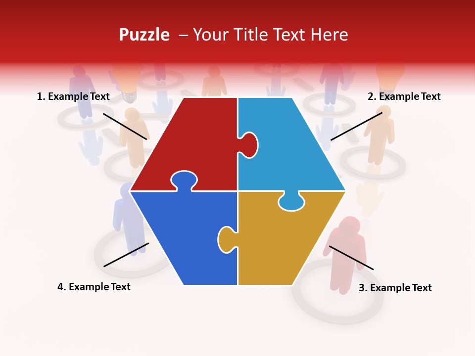 Cloud Group Crowd Ourcing PowerPoint Template