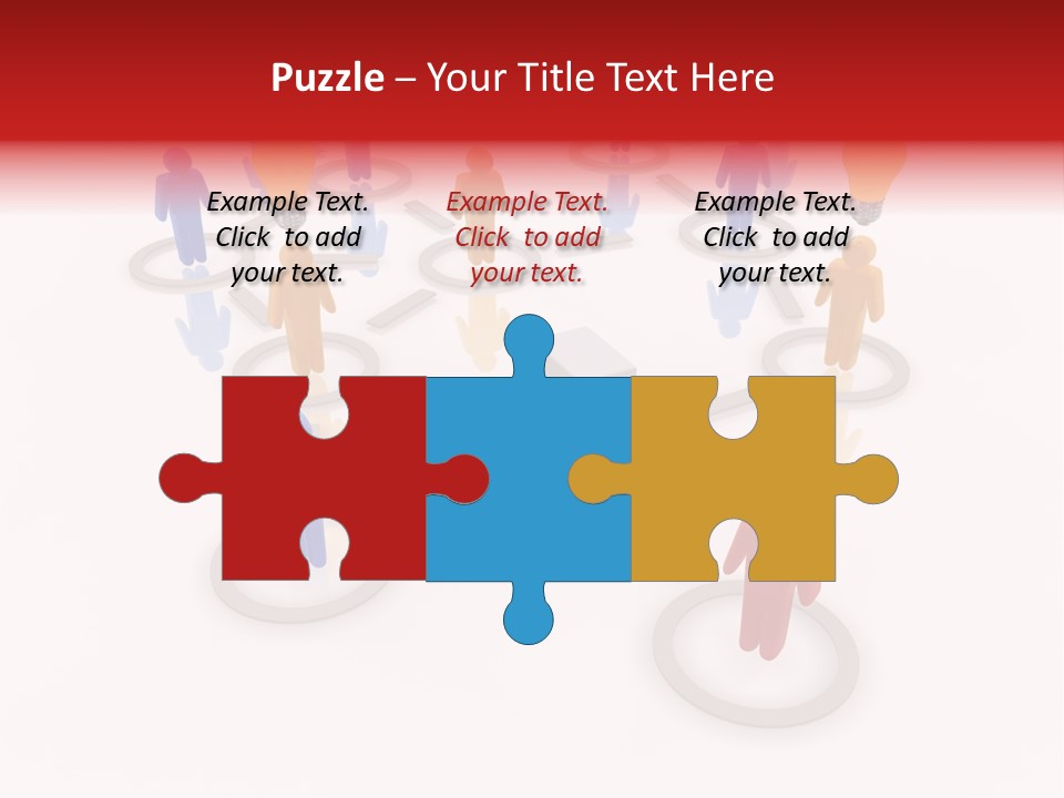 Cloud Group Crowd Ourcing PowerPoint Template